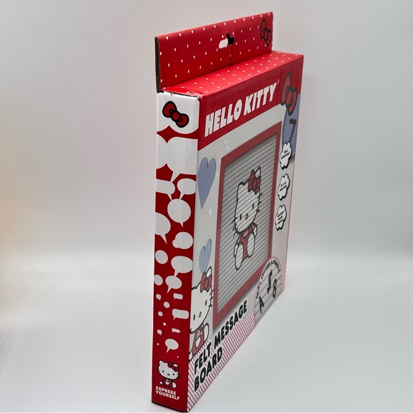 Sanrio Hello Kitty Wood Frame Felt Message Board - Picture 3 of 5